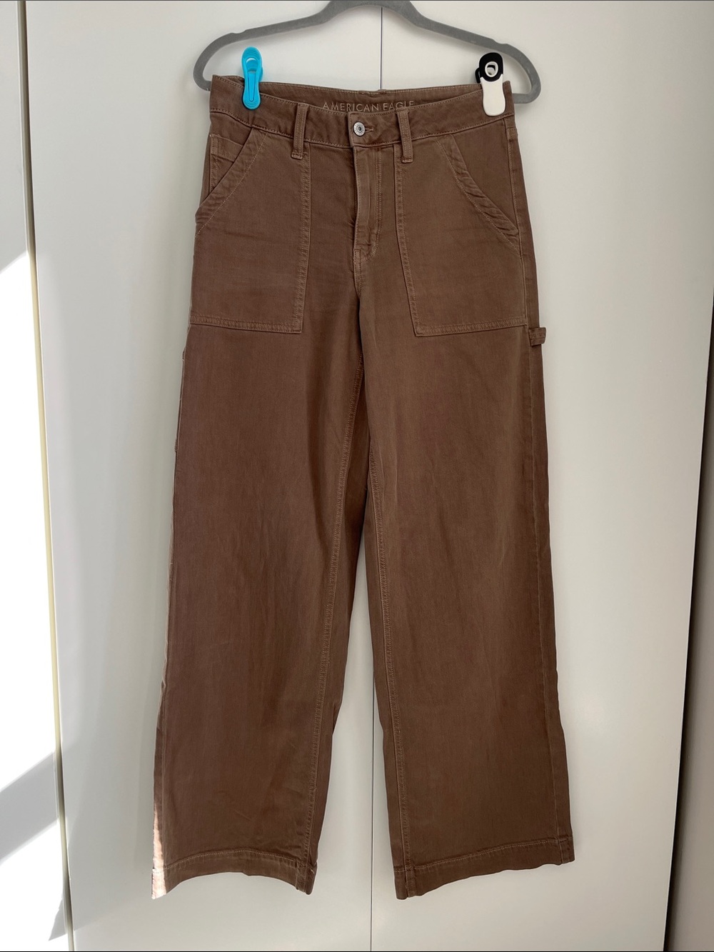 American Eagle Outfitters Carpenter Pants - Brown